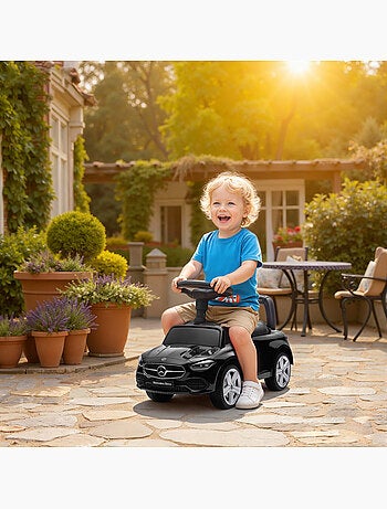 Porteur voiture enfant Mercedes-Benz classe C évolutif
