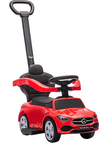 Porteur voiture enfant Mercedes-Benz classe C évolutif