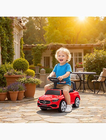 Porteur voiture enfant Mercedes-Benz classe C évolutif