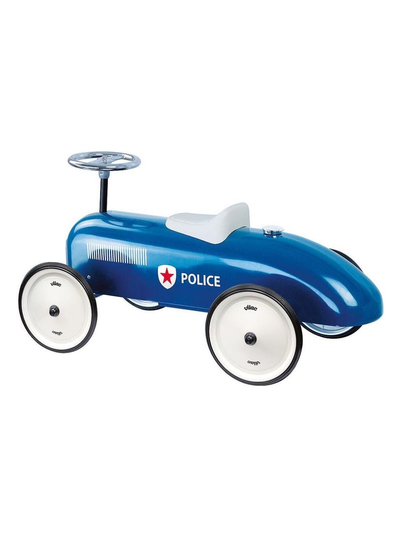 Porteur voiture vintage en métal Bleu - Kiabi