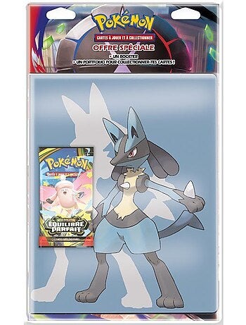Portfolio + Booster Equilibre Parfait Me03 - Pokemon