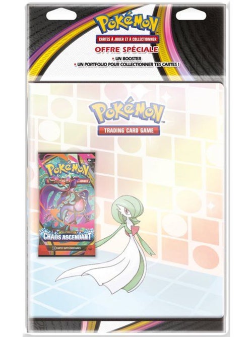 Portfolio + Booster Me04 - Pokemon - Kiabi Portfolio + Booster Me04 - Pokemon - Kiabi