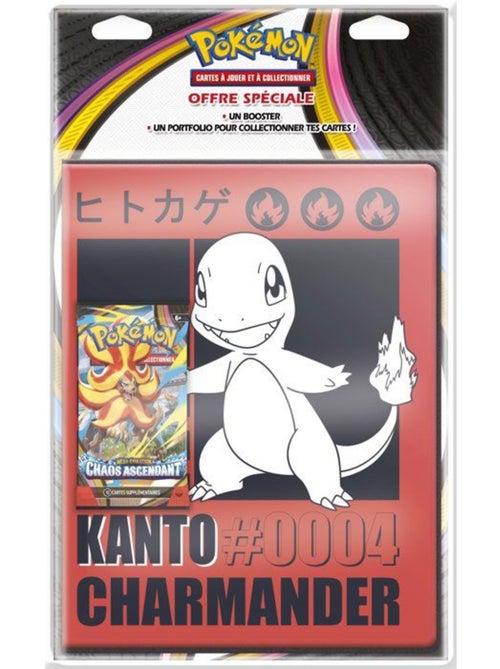 Portfolio + Booster Me04 - Pokemon - Kiabi Portfolio + Booster Me04 - Pokemon - Kiabi