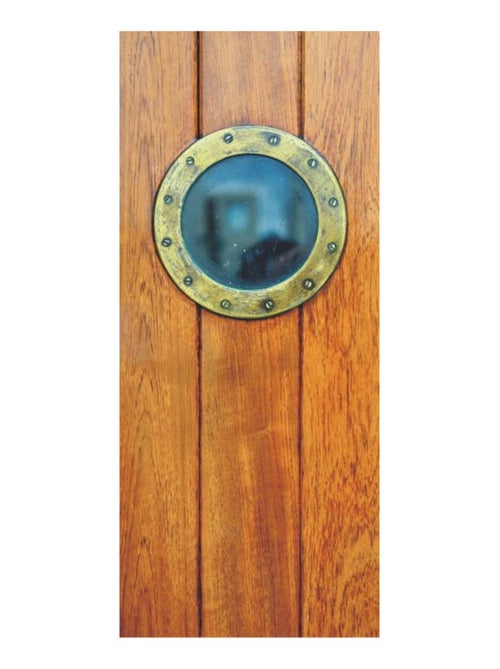 Porthole, intissé photo mural, 90 x 202 cm, 1 part - Kiabi