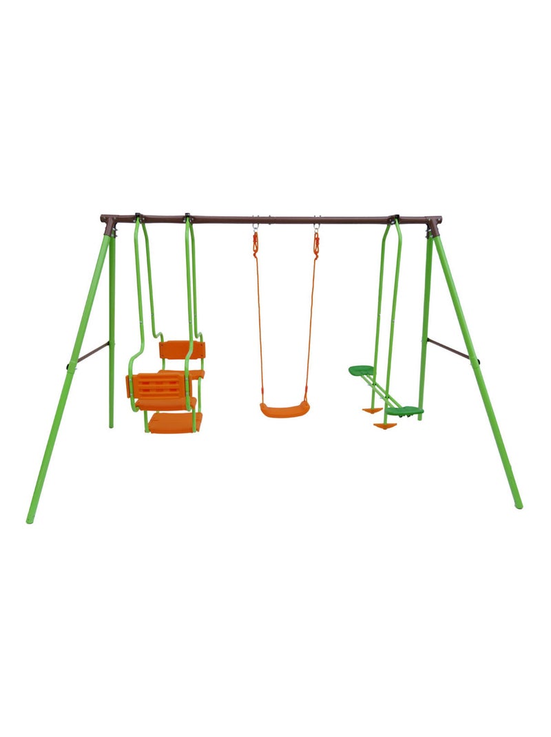 Portique acier "Eva" - 1.96m - 3 agrès N/A - Kiabi