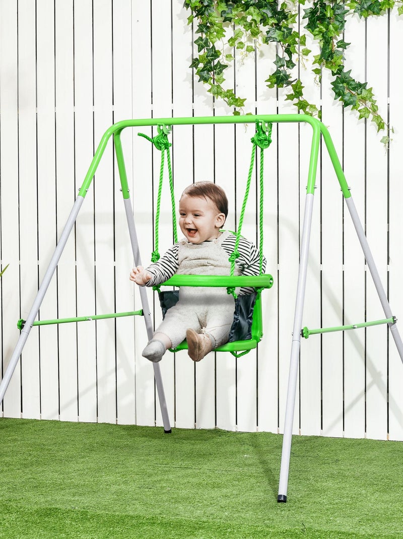 Portique balançoire enfant Vert - Kiabi
