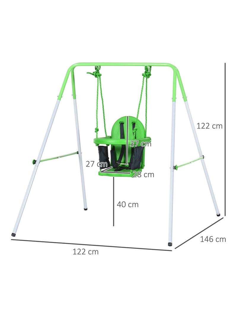 Portique balançoire enfant Vert - Kiabi