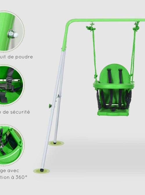 Portique balançoire enfant - Kiabi Portique balançoire enfant - Kiabi