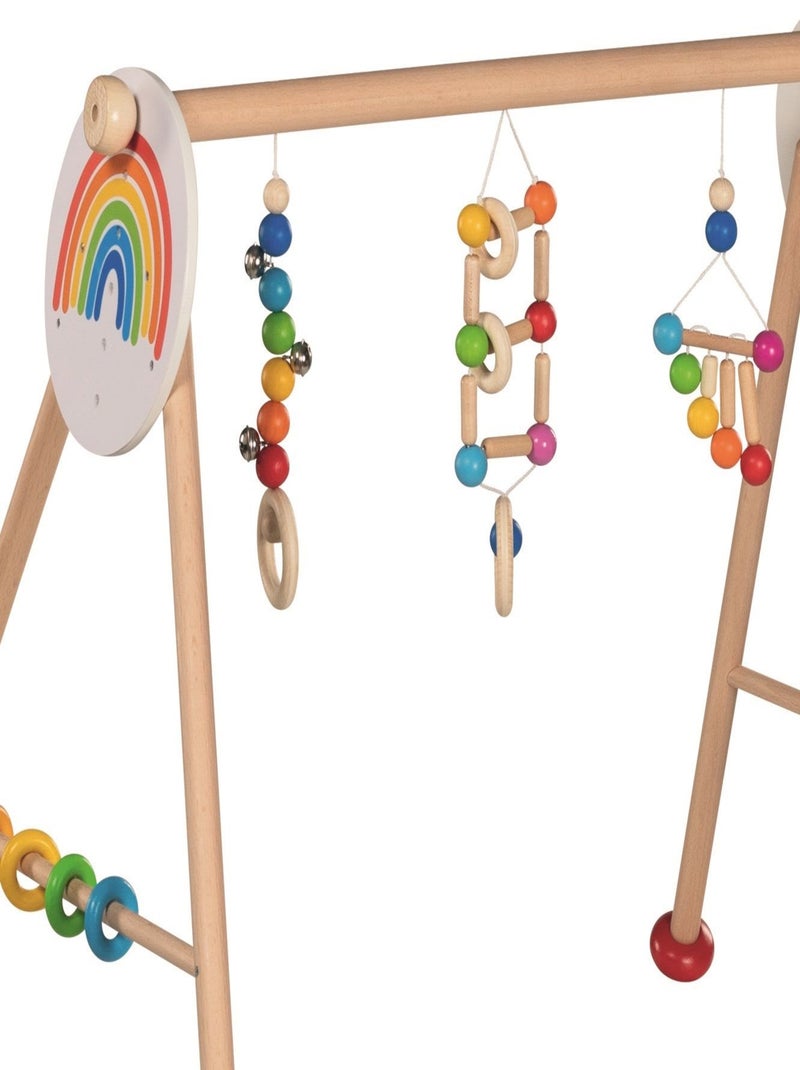 Portique d'activités arc-en-ciel Beige - Kiabi