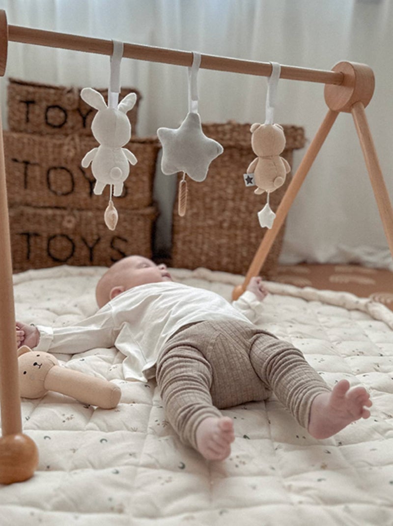 Portique d'Éveil en Bois - Arche de Jeux JaBaDaBaDo Beige - Kiabi