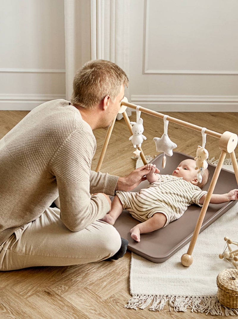 Portique d'Éveil en Bois - Arche de Jeux JaBaDaBaDo Beige - Kiabi