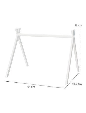 Portique d'éveil en bois + 5 jouets 'roba Style' - ROBA