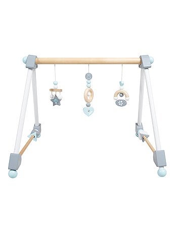 Portique d'éveil en bois avec 3 anneaux de dentition 'miffy®' - ROBA