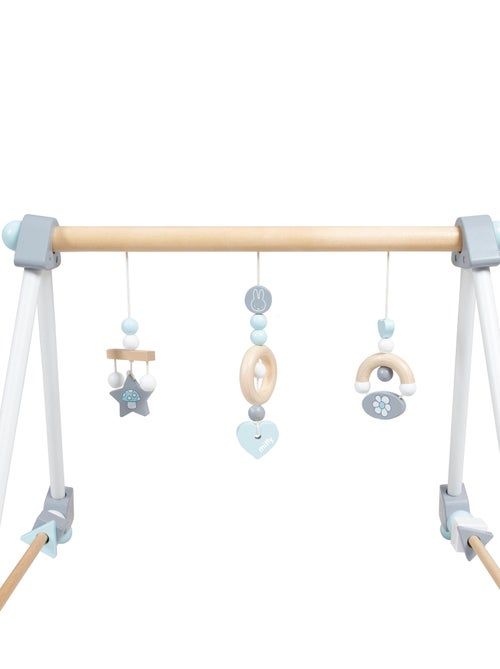 Portique d'éveil en bois avec 3 anneaux de dentition 'miffy®' - ROBA - Kiabi