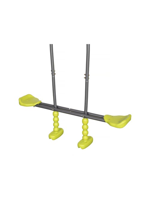 Portique en métal avec toboggan - Kiabi