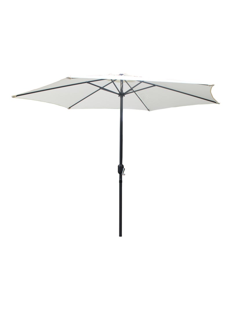 PORTOFINO - Parasol droit rond Ø 3 m écru Gris Ecru - Kiabi