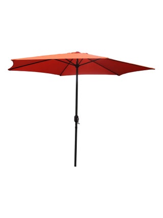 PORTOFINO - Parasol droit rond Ø 3 m terracotta