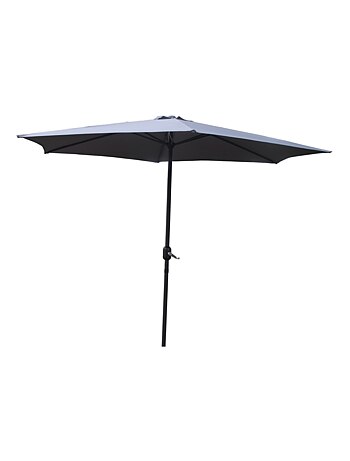 PORTOFINO Parasol marron rond 2,94 x 2,94 m
