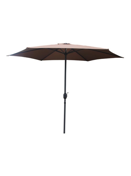 PORTOFINO Parasol marron rond 2,94 x 2,94 m - Kiabi