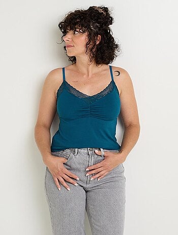 Post opératoire top brassière intégrée Ficelle - RougeGorge Lingerie