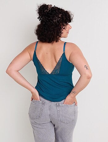 Post opératoire top brassière intégrée Ficelle - RougeGorge Lingerie