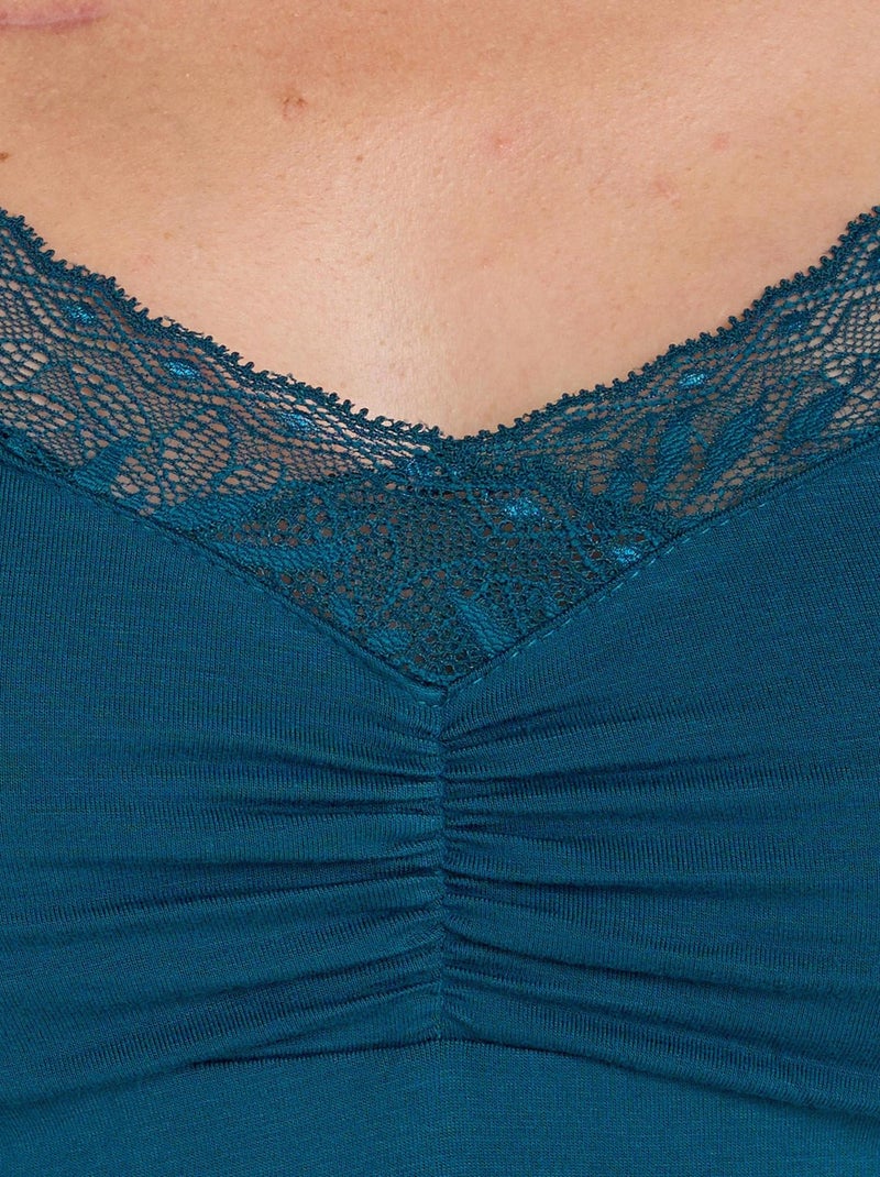 Post opératoire  top brassière intégrée Ficelle - RougeGorge Lingerie Bleu - Kiabi
