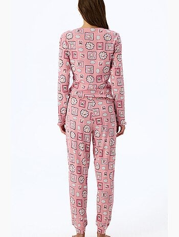 Postcard pointel bas de pyjama penti
