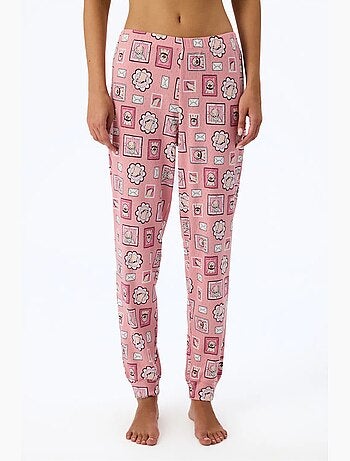 Postcard pointel bas de pyjama penti