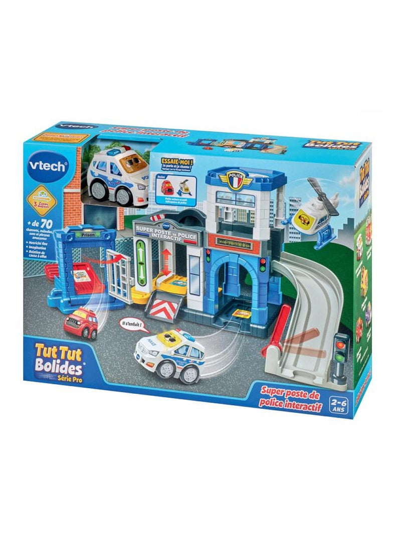 Poste De Police - Tut Tut Bolide - Vtech Multicolore - Kiabi
