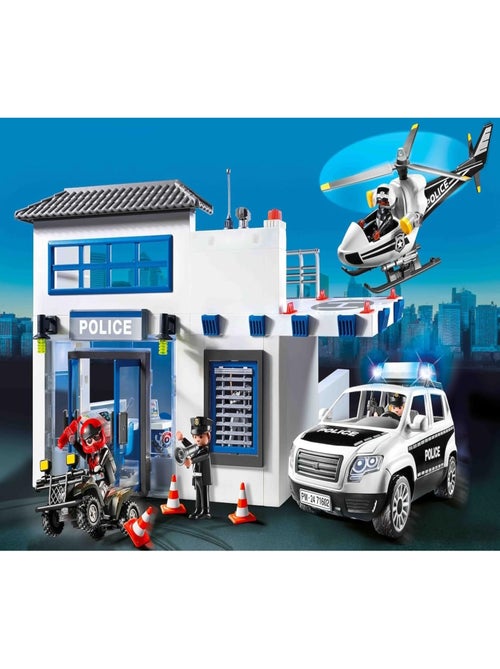 Poste de police et véhicules - Kiabi