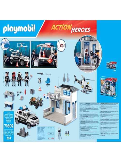Poste de police et véhicules - Kiabi