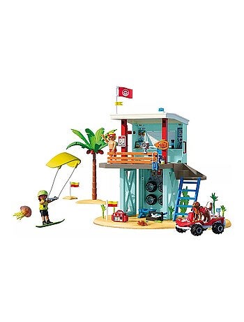 Poste de secours & voiturette de plage