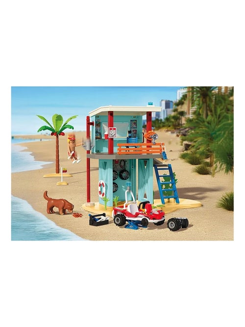 Poste de secours & voiturette de plage - Kiabi