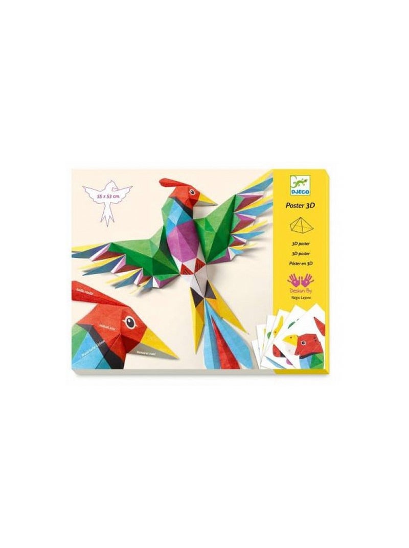 Poster 3d Amazonie  'djeco' N/A - Kiabi