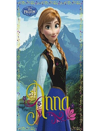Poster Anna de la reine des neiges Disney
