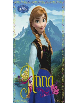 Poster Anna de la reine des neiges Disney