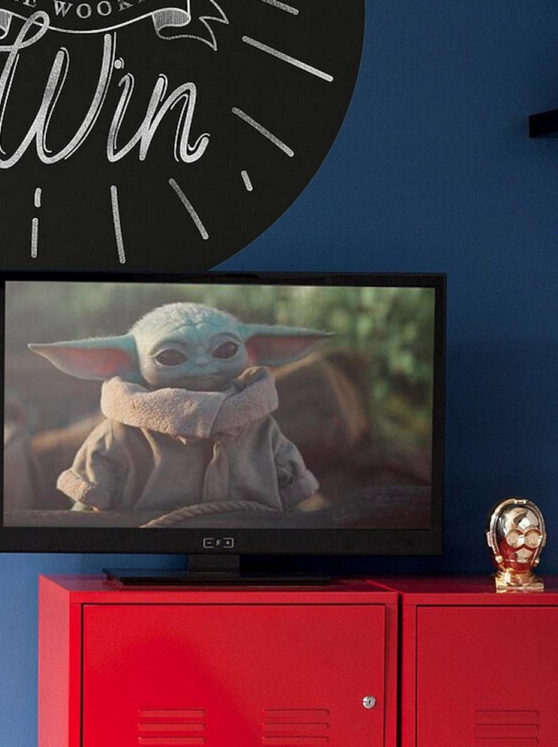 Poster autocollant forme ronde Star Wars Wookie Win - 125 cm Multicolore - Kiabi