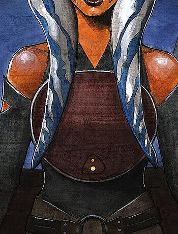 Poster d'Art - Ahsoka - 50 x 70 cm
