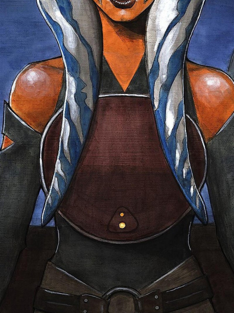 Poster d'Art - Ahsoka - 50 x 70 cm Multicolore - Kiabi