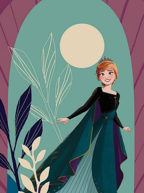 Poster d'Art - Elsa et Anna - 50 x 40 cm - Kiabi