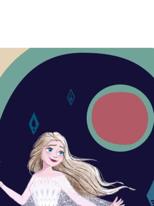 Poster d'Art - Elsa Nuit Nocturne - 50 x 70 cm - Kiabi