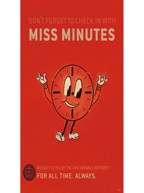 Poster d'Art - Loki Miss Minutes - 50 x 70 cm - Kiabi