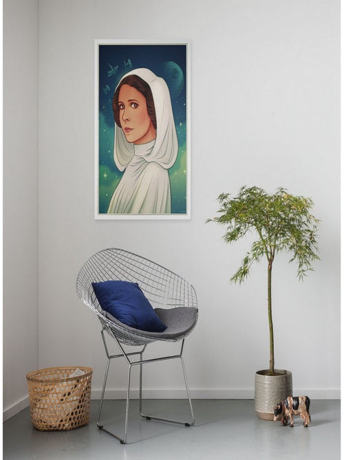 Poster d'Art - Star Wars - Princess of Alderaan - 50 x 40 cm - Kiabi