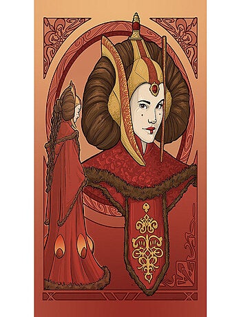 Poster d'Art - Star Wars - Queen Padmé Amidala - 50 x 70 cm
