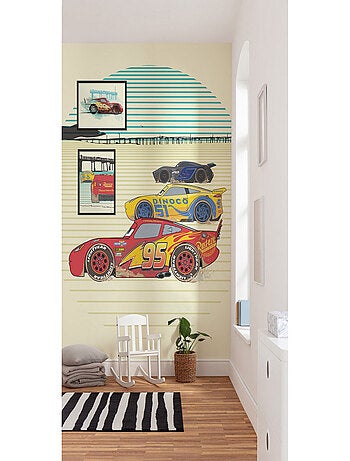 Poster d'Art Disney Cars Flash McQueen - 70 x 50 cm