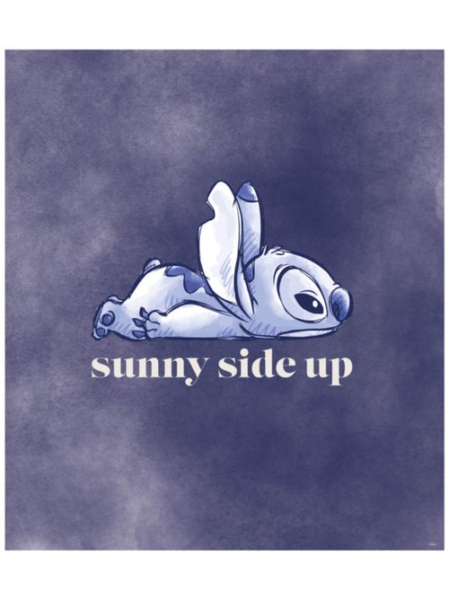 Poster d'art disney stitch sunny side up 30 x 40cm - Kiabi Poster d'art disney stitch sunny side up 30 x 40cm - Kiabi