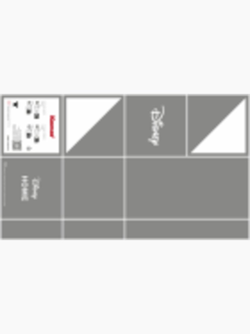 Poster d'art disney stitch sunny side up 30 x 40cm Bleu - Kiabi