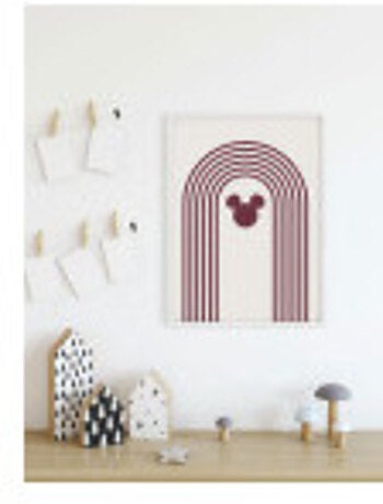 Poster d'art Minimal Mickey 30 x 40 cm