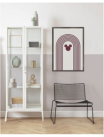 Poster d'art Minimal Mickey 50 x 70 cm