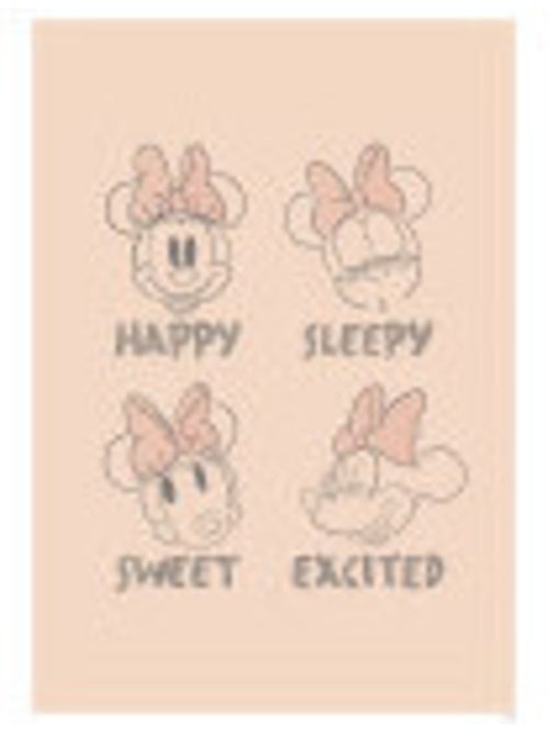 Poster d'art minnie émotion 30x40 cm - Kiabi